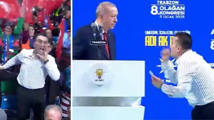 Kimse onu durduramadı: Bir anda kendini sahnede buldu, Cumhurbaşkanı Erdoğan şaştı kaldı! - gundem