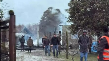 Misafirliğe gittikleri ev küle döndü! 5 kardeşin cansız bedeni çıkarıldı - dunya