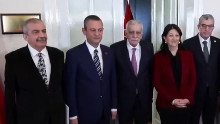 DEM-CHP görüşmesi başladı! Özgür Özel heyeti kapıda karşıladı - Gündem