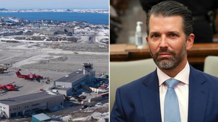 Trump emir verdi! Özel görev için oğlu Trump Jr Grönland'a indi - dunya