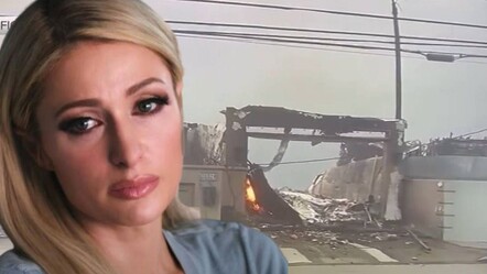Evinin yandığını canlı yayında izledi! Paris Hilton'dan dikkat çeken açıklama - magazin
