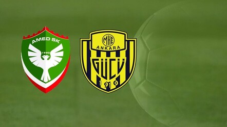 Amedspor - Ankaragücü maçı hangi kanalda, ne zaman? Yayın bilgileri belli oldu - haberler