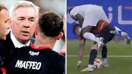 Carlo Ancelotti çileden çıktı, oyuncunun üzerine yürüdü! - Spor