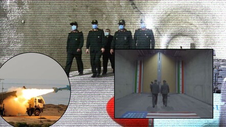 İran, 'yer altı füze şehri'ni tanıttı! Güç gösterisinin hedefinde hangi ülke var? - dunya