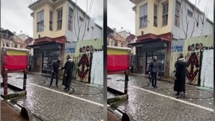 Görüntüler film sahnesinden değil! Kadın husumetlisine kurşun yağdırdı: O anlar kamerada - gundem