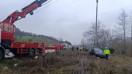 Otomobil Kocabaş Çayı'na uçtu! Kayıp adamın cesedi bulundu - Gündem