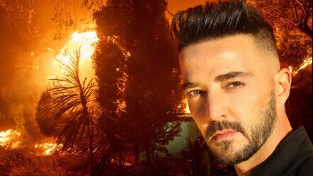 Uzun süredir ABD'de yaşayan Gökhan Özen'in yangınlarla ilgili paylaşımı tepki çekti - magazin