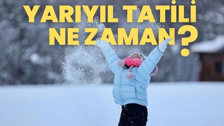 2025 okullar ne zaman kapanıyor, karne günü ne zaman? Yarıyıl tatiline geri sayım başladı! - haberler
