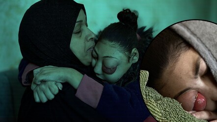 Masumiyet katledilmeye devam ediyor... Gazzeli Hanaa'nın acı çığlığını duyun! - dunya