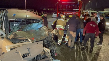 Düzce'de feci kaza! Çok sayıda yaralı var - Gündem