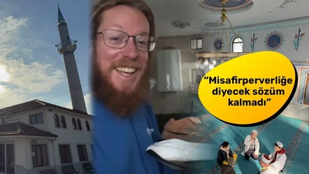 İtalyan turist çadır kurmak istedi imamın jesti yürekleri ısıttı! Düzce'de camide misafir edilen adam o anları paylaştı - Yaşam