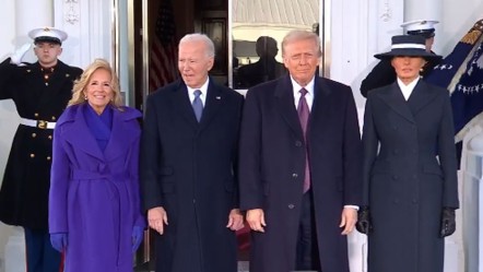 Beyaz Saray’da tarihi buluşma! Trump ve Biden bir araya geldi - Dünya