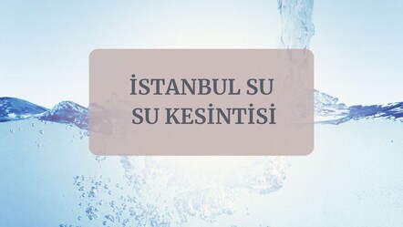 İstanbul Kağıthane su kesintisi ne zaman bitecek? İSKİ su kesintisi arıza sorgulama! - haberler