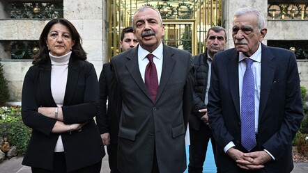 DEM heyeti İmralı'da! Öcalan'la görüşme 4 saat sürdü - gundem