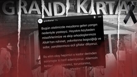Grand Kartal Otel'den yangın faciasına ilişkin ilk açıklama geldi! 76 kişiye mezar olmuştu - gundem