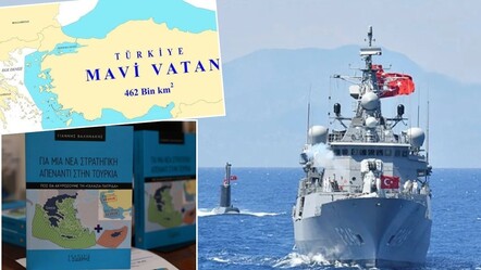 Yunanistan Türkiye’nin Mavi Vatan doktrinini çaldı! - dunya
