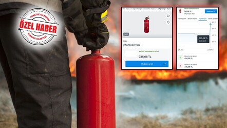 Fırsatçılık değil vicdansızlık! Yangın tüpüne talep patladı, fiyatlar uçtu - gundem