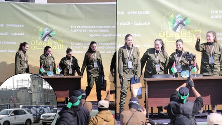 İsrail-Hamas esir takasının 2’nci ayağı gerçekleşti: 4 kadın asker serbest - dunya