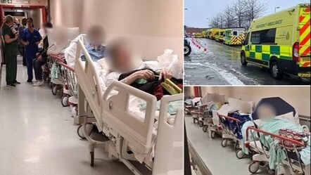 İngiltere'de sağlık sistemi çöktü: Hastane yerine depoda tedaviler başladı - dunya