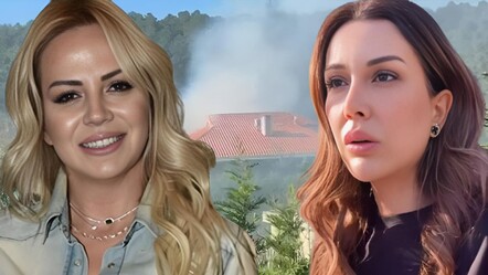 Korkutan anlar! Ünlü isimlerin oturduğu lüks sitede yangın çıktı! Paylaşımlar art arda geldi: 