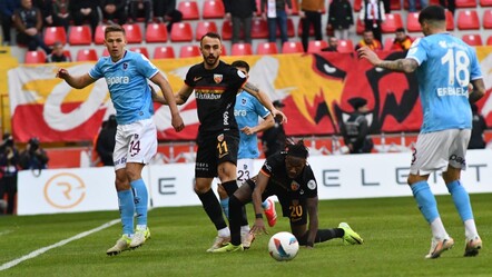 Trabzonspor dışarıda gülemiyor! Deplasmanda Kayserispor'la yenişemedi - spor