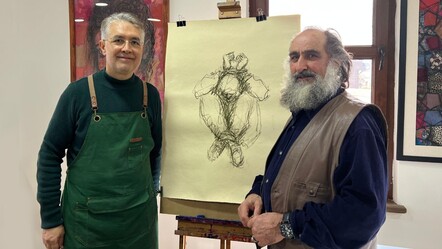 Bu resimler Gazzeli çocuklara el ayak olacak! Sanatçılar Filistin için eser üretiyor  - dunya