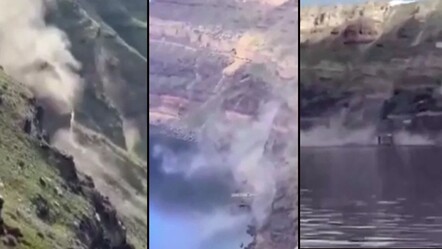 Ege Denizi'ndeki depremler tetikledi! Toprak kayması oldu, adayı terk ettiler - gundem