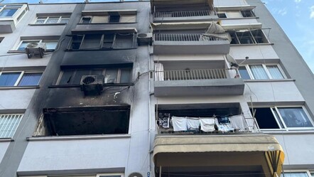 Mersin'de 6 katlı binada yangın paniği! 1 kişi hayatını kaybetti - gundem