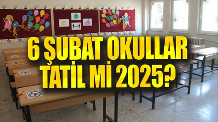 6 şubat okullar tatil mi 2025? Valilik açıkladı - haberler