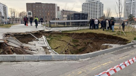 Ankara'da zemin çöktü! Belediye'den açıklama geldi - Gündem