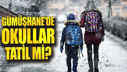 Gümüşhane'de okullar tatil mi? Gözler valiliğe çevrildi - haberler