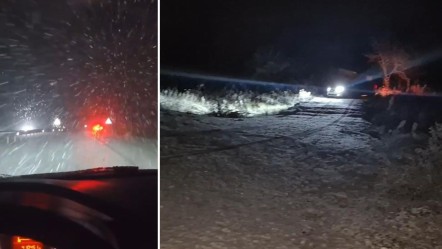 Meteoroloji uyarmıştı, Bartın'da beklenen kar başladı - Yaşam