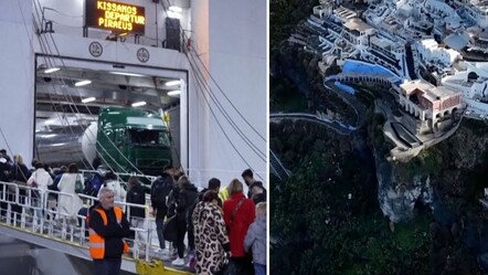 Santorini’de binlerce kişi mahsur kaldı! Miçotakis'in acil durum planları çöktü - kultur-sanat