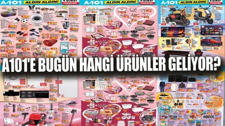 A101'e bugün hangi ürünler geliyor? A101 6 şubat 2025 kataloğu - haberler