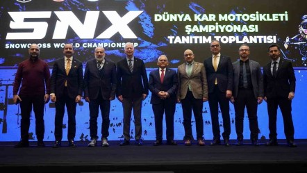 FIM Dünya Kar Motosikleti Şampiyonası tanıtım toplantısı gerçekleştirildi - Spor