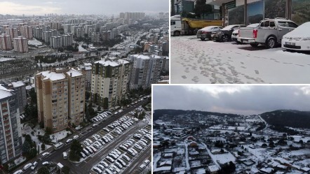 İstanbul'a lapa lapa kar yağdı! Sokaklar beyaz örtü ile kaplandı - Yaşam