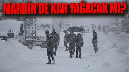 Mardin hava durumu! Mardin'de kar yağacak mı? - haberler