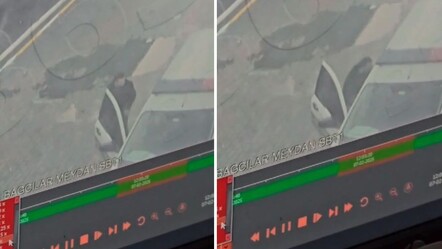 Bağcılar'da ekip otosunda polislere bıçaklı saldırı kamerada - gundem
