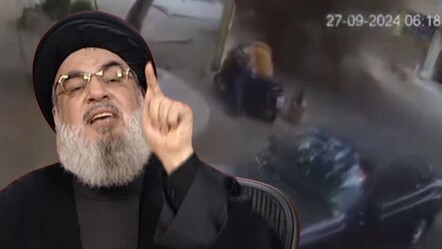 Nasrallah suikastının görüntüsü ortaya çıktı - dunya