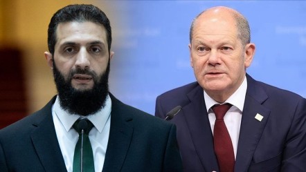 Türkiye ziyareti sonrası harekete geçti! Alman Başbakan Scholz'den Suriye Devlet Başkanı eş-Şara'ya tebrik telefonu - Dünya