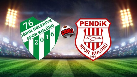 Iğdır FK Pendikspor maçı saat kaçta, hangi kanalda? Iğdır Pendikspor maçı canlı yayın bilgileri  - haberler