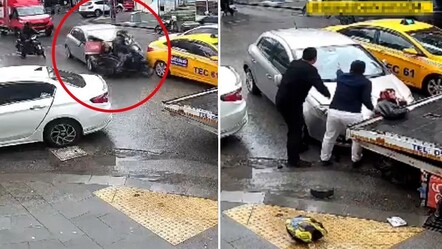 Aynasını kıran kuryeyi aracıyla ezen sürücü tutuklandı! Son sözleri de işe yaramadı - gundem