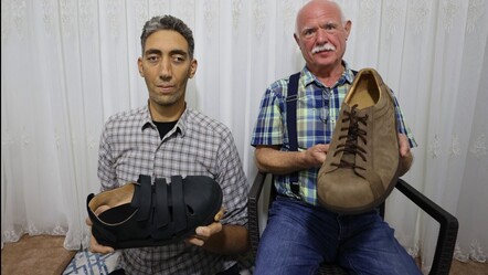 Guinness rekortmenine Almanya'dan teslimat! Yeni ayakkabılarıyla dünya yolculuğuna çıkacak - ekonomi