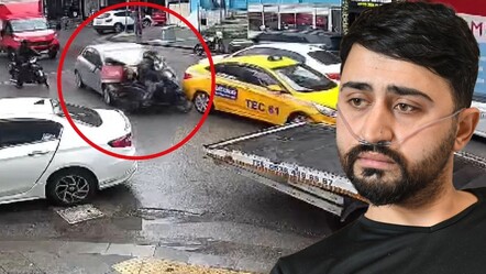 Pendik'te feci şekilde ezilen kurye yaşadıklarını anlattı! 