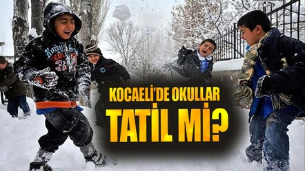 11 Şubat Kocaeli okullar tatil mi? Kar yağışı ulaşımı olumsuz etkiledi - haberler