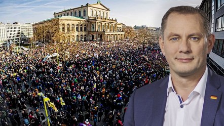 Almanya'da erken seçim öncesi ortalık karıştı! Protestoların hedefindeki aşırı sağcı AfD'den çarpıcı açıklama geldi - Dünya