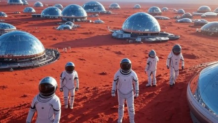 Elon Musk duyurdu! "20-30 yıl içinde ilk Mars şehri kurulacak" - Dünya