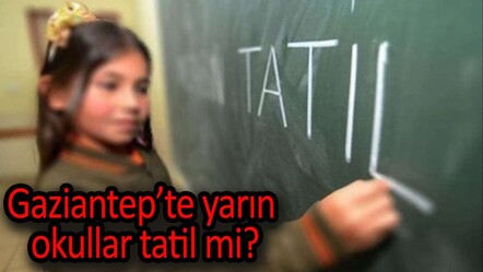 Gaziantep okullar tatil mi son dakika? 12 Şubat 2025 kar tatili - haberler