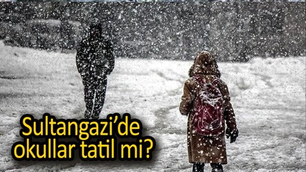 Sultangazi'de okullar tatil edildi mi? 11 Şubat 2025 son dakika kar tatili açıklamaları - haberler