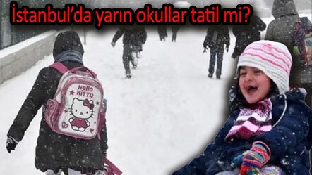 Yarın İstanbul'da okullar tatil mi son dakika? Kar tatili haberleri art arda geliyor - haberler